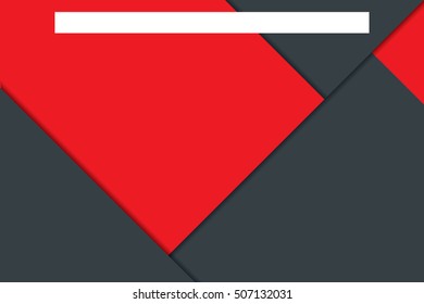 Horizontal Unusual Modern Material Design Background Template Elements