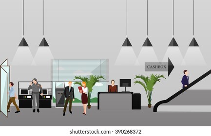 Bank Counter Cartoon Images Stock Photos Vectors Shutterstock