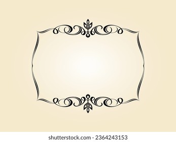 Horizontal vector frame for your projects. From the largest and best collection of frames .