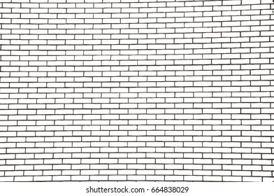 the horizontal vector grunge texture. relatively smooth masonry. form bricks are not repeated. transparent background. background illustration for your design