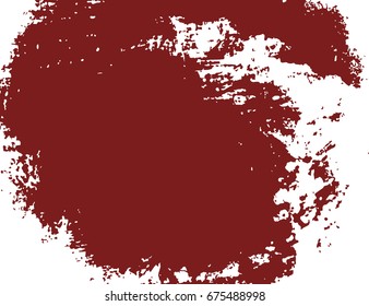 the horizontal vector grunge texture. shabby round spot of paint on the wall. background illustration for design