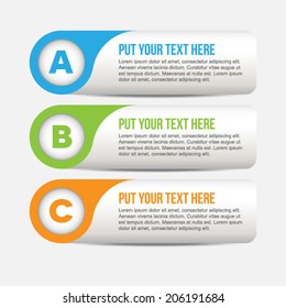 Horizontal Vector Web Banner