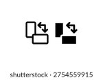 Horizontal and vertical alignment icons with arrows.