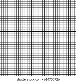 horizontal and vertical black bands