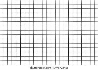 Horizontal and vertical black stripes on a white background. Consisting of a lattice with a strip. Tic tac toe. Pattern.