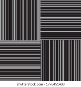 horizontal and vertical gray bands
