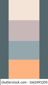 Horizontal and vertical stripes art
