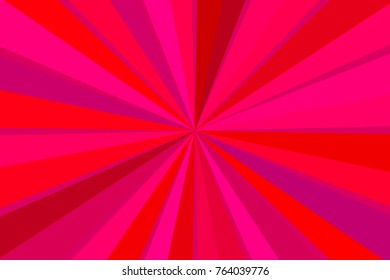 Horizontal vintage background with rays. Retro, pattern, sunbeam, beam. Card circus. Vector illustration.