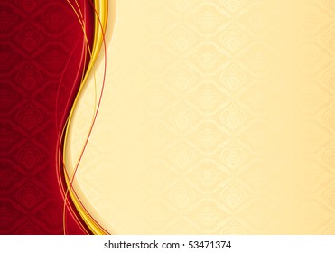 Horizontal Wallpaper Background, vector
