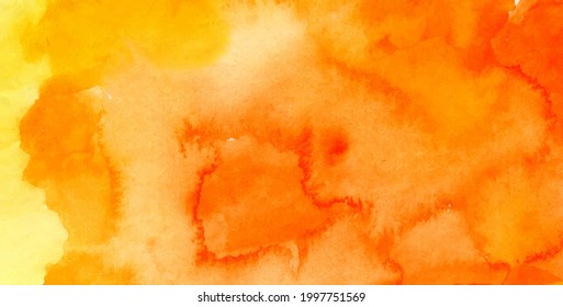 fondo de color de agua horizontal con transiciones suaves. Fondo de color cálido naranja otoñal