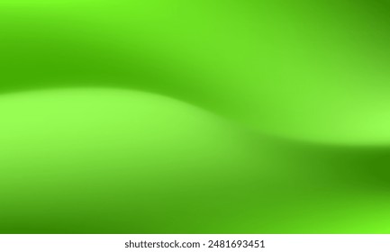 Horizontal wave line background. Green gradient design. Wallpaper backdrop, display advertising, greeting, decorative, page, banner, brochure, celebration, invitation 