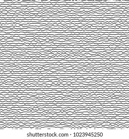 horizontal wavy black lines