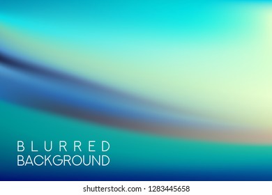 horizontal wide blue pink sky blurred background. Sunset and sunrise sea blurred background.
