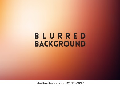 horizontal wide multicolored blurred background. Sunset and sunrise sea blurred background.