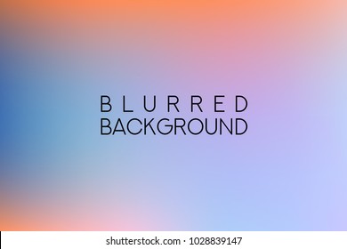 horizontal wide multicolored blurred background. Sunset and sunrise sea blurred background.