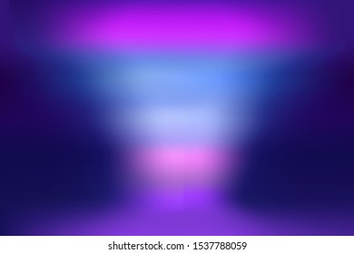 horizontal wide multicolored blurred background. Sunset and sunrise sea blurred background.