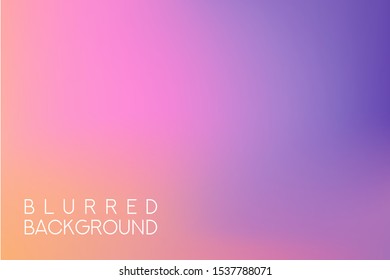 horizontal wide multicolored blurred background. Sunset and sunrise sea blurred background.