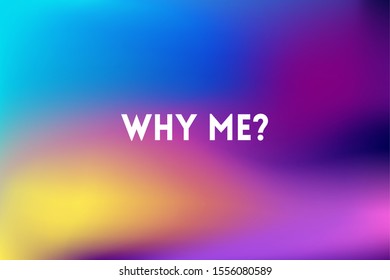 horizontal wide multicolored blurred background. Sunset and sunrise sea neon colors With motivating quote, blurred background vector.