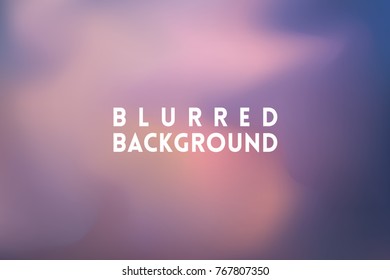 horizontal wide multicolored blurred background. Sunset and sunrise sea blurred background.