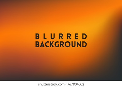 horizontal wide multicolored blurred background. Sunset and sunrise sea blurred background.