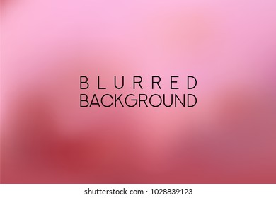 horizontal wide pink blurred background. Sunset and sunrise sea blurred background.