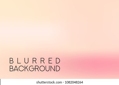 horizontal wide pink sky blurred background. Sunset and sunrise sea blurred background.