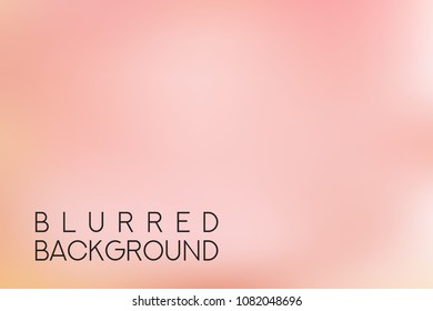 horizontal wide pink sky blurred background. Sunset and sunrise sea blurred background.