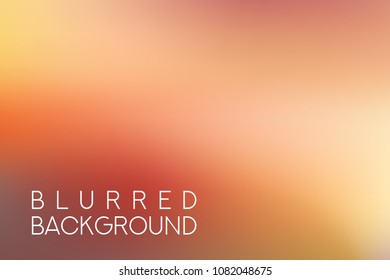 horizontal wide red blurred background. Sunset and sunrise sea blurred background.