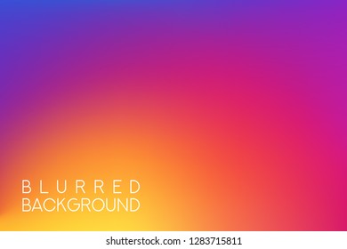 horizontal wide red blurred background. Sunset and sunrise sea blurred background.