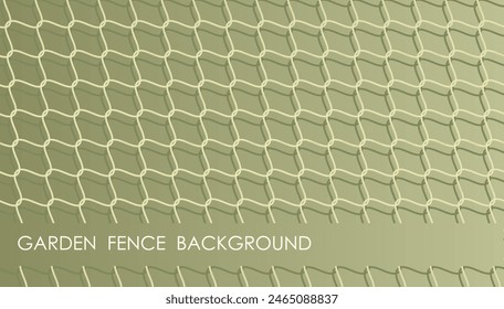 Horizontal yard border abstract background with fence grid ornate gradient, cover, site presentation in HD format. UI template layout for web design of internet products. Vector banner