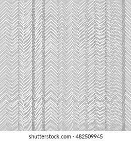 horizontal zigzag line. chevron seamless pattern,  simple, abstract, vector
