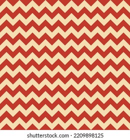 Horizontal zigzags seamless pattern. African colors chevron textile, stripes wallpaper. Retro fashion background for book cover and greeting card