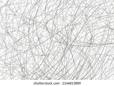 Horizontal langes Hintergrundmaterial mit miteinander verflochtenen Kurven