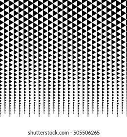 Horizontally repeatable halftone background / pattern fading from top. 