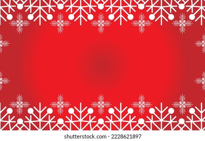 Horizontally seamless red lace background with white lace borders.eps