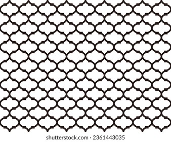 Horizontally And Vertically Repeatable Vector Seamless Damask Vintage Pattern.