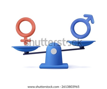 Hormonal imbalance vector illustration in 3D style. Feminizing and masculinizing hormone treatment. Hormone replacement therapy HRT. Birth control. Hormonal balance medical concept