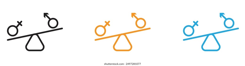 Hormon Ungleichgewicht Symbol Vektor Logo Set Sammlung für Web App ui