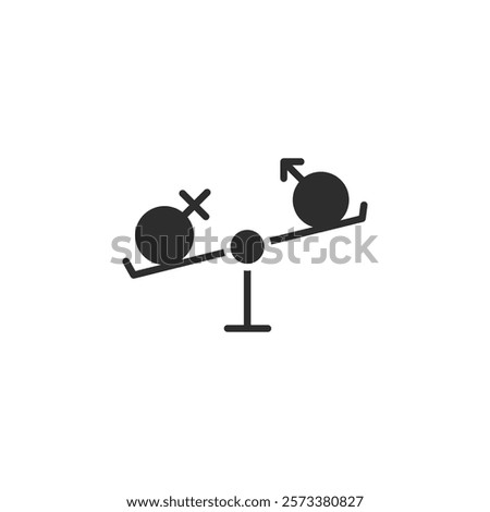 Hormone imbalance icon web design in vector
