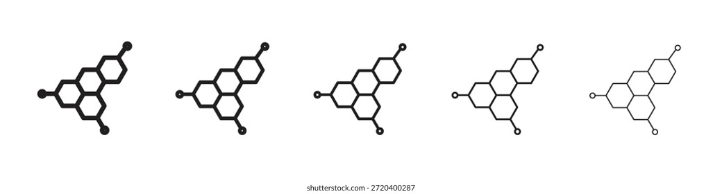 Hormone Symbol, Vektordesign-Element, Vektor eps 10