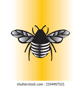 Horn Beetle. Design vector illustration. Design template.