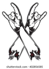 horn hands
