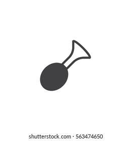 horn icon. sign design