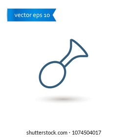 horn. horn icon. sign design. Vector EPS 10.