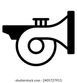 Horn icon for uiux, web, app, infographic, etc