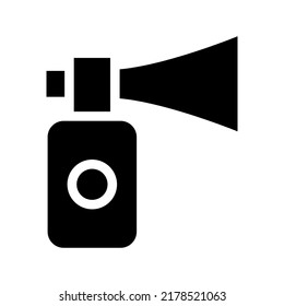 Horn Icon Vector Symbol Design Illustration