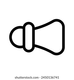 Horn Icon Vector Symbol Design Illustration
