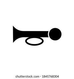 Horn icon,vector illustration. Flat design style. vector horn icon illustration isolated on White background, horn icon Eps10. horn icons graphic design vector symbols.