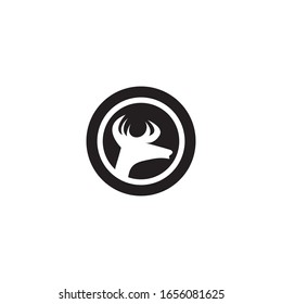 Horn logo template vector icon design