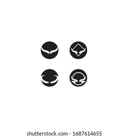 Horn logo template vector icon design